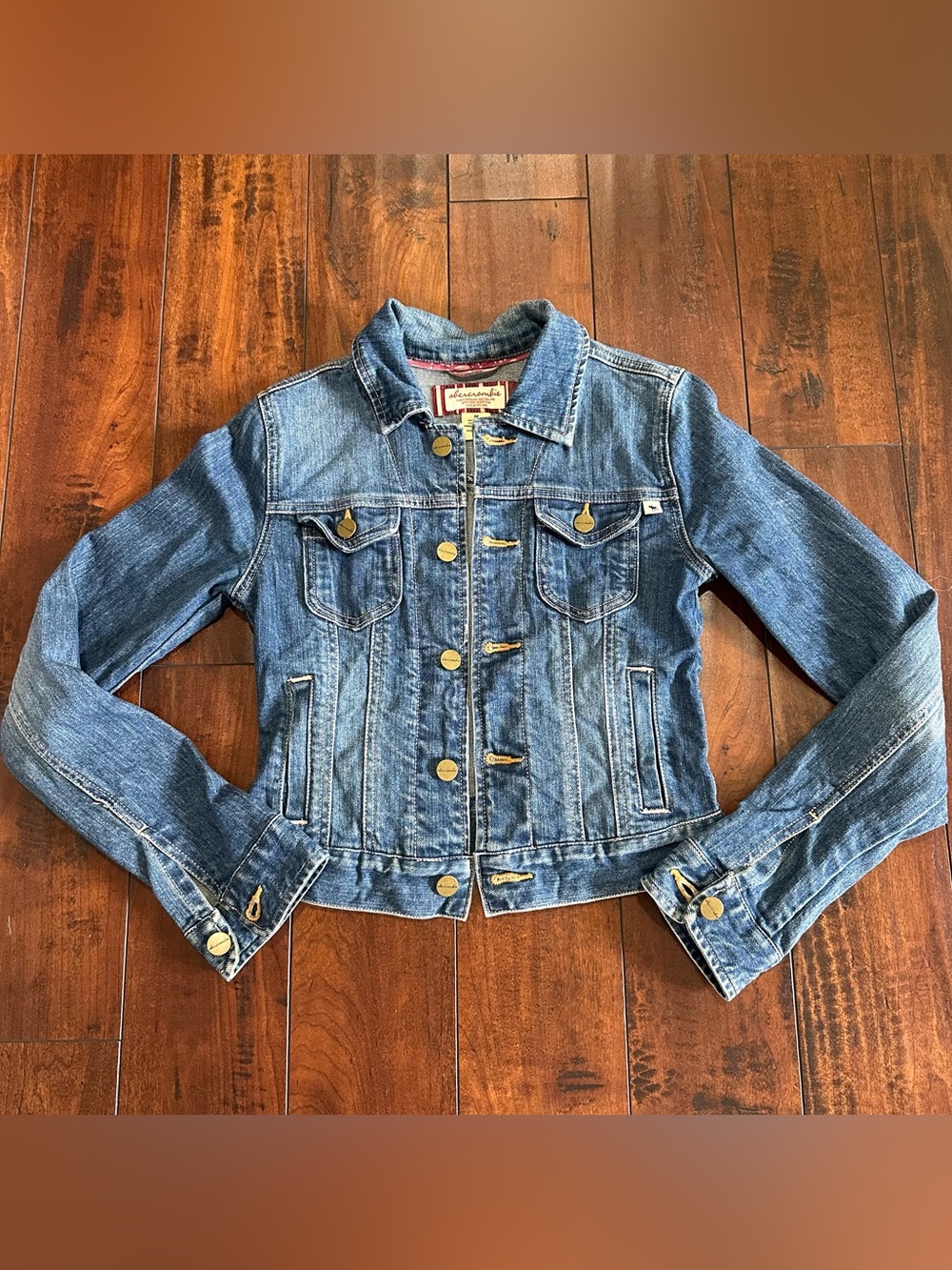 Abercrombie Kids Denim Jean Jacket Sz Medium